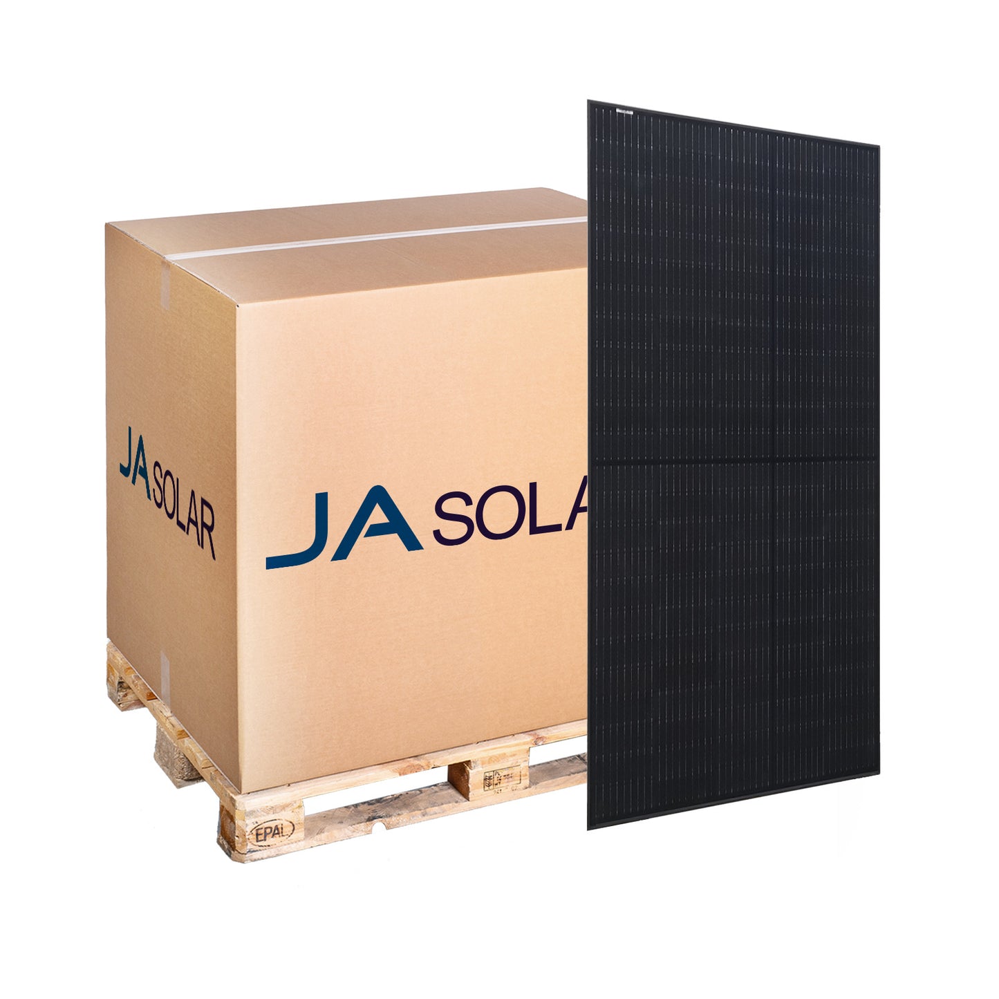 JASOLAR 500W SolarModul Glas/Glas/bifacial FULLBLACK