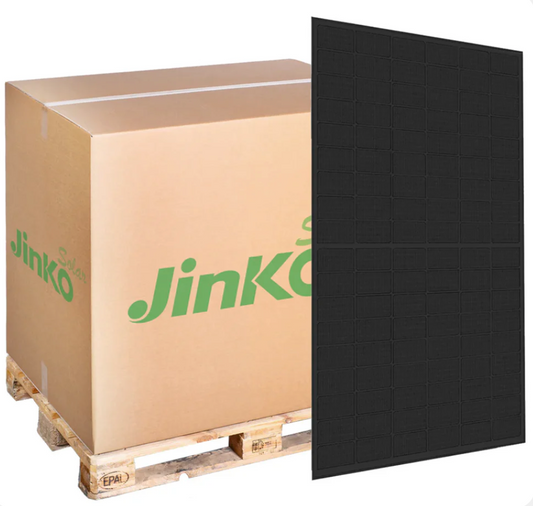 Moduł słoneczny Jinko szkło/szkło/dwustronny FULLBLACK 435W