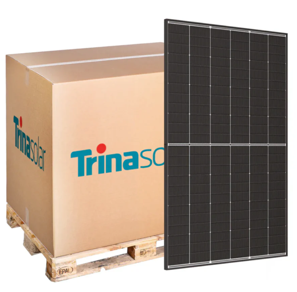 Trina Solar Szkło/Szklane moduły solarne 455W BLACKFRAME