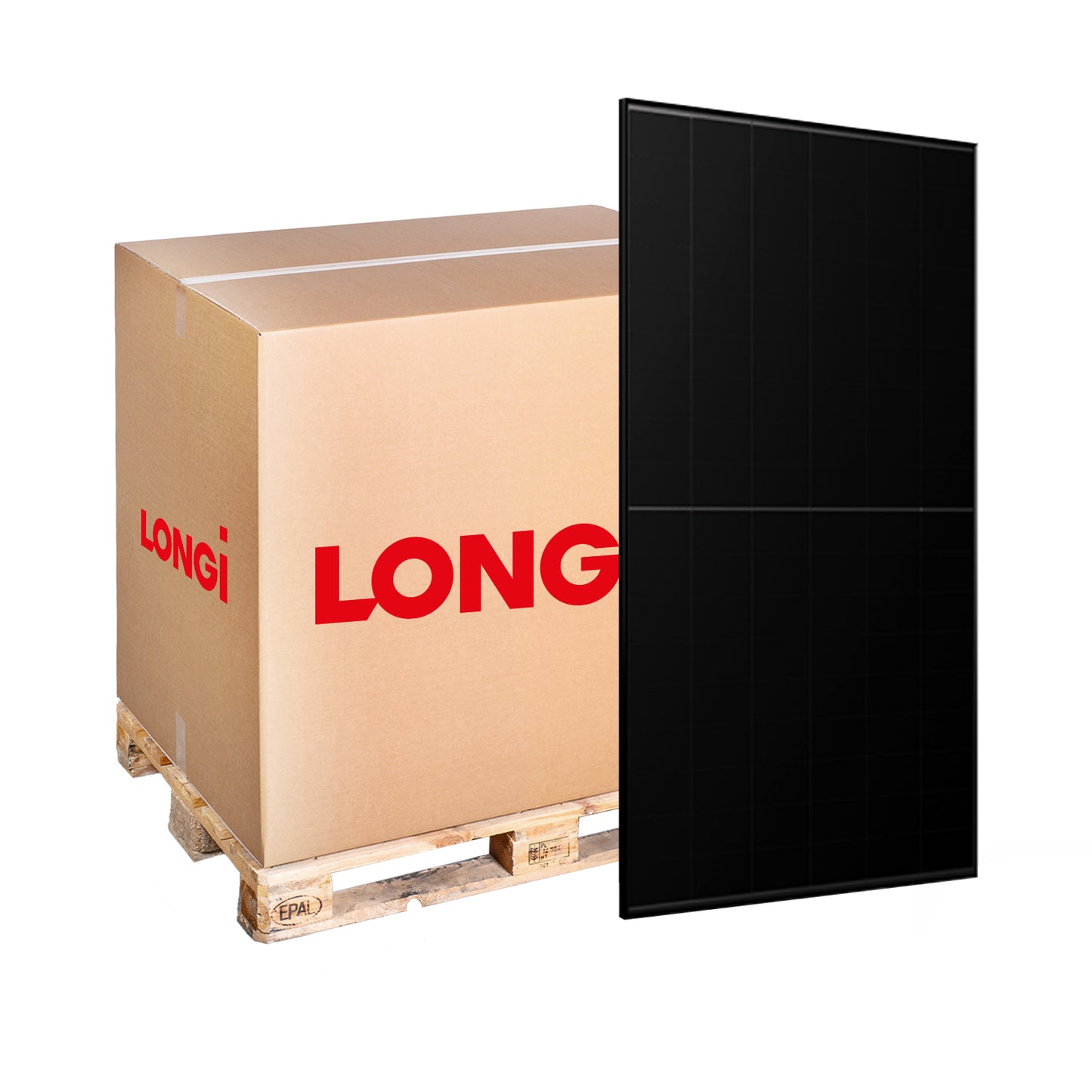 Longi Solar 470W Glas/Glas transparent/FullBlack
