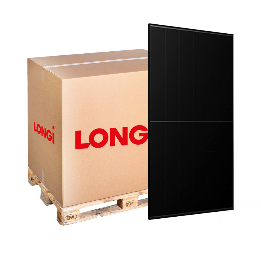 Longi Solar 470W Glas/Glas transparent/FullBlack