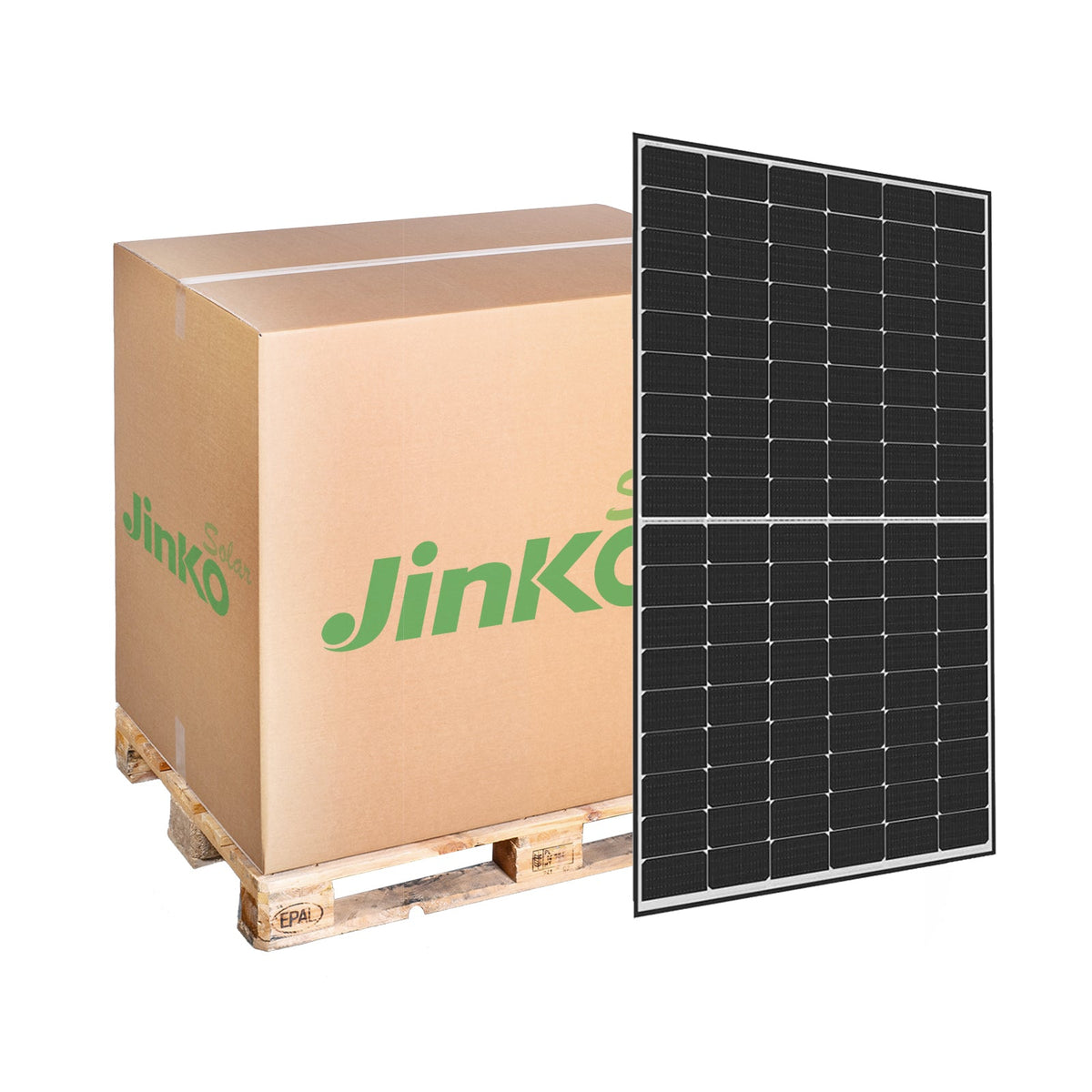 Jinko  SOLAR BIFACIAL GLAS/GLAS SOLARMODULE 530W silver Frame