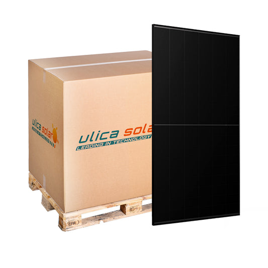 ULICA SOLAR BIFACIAL GLAS/GLAS SOLARMODULE 500W FULLBLACK