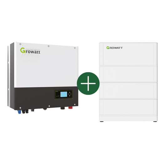 Zestaw GROWATT - Falownik + akumulator 10,24 kWh z akcesoriami
